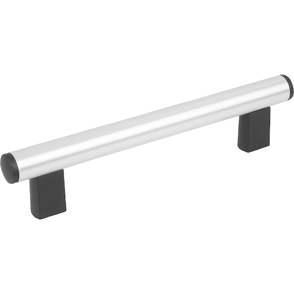 Tubular Handle L=488 Aluminum, Natural Anodized, Comp:Polyamide, A=400, D=M06